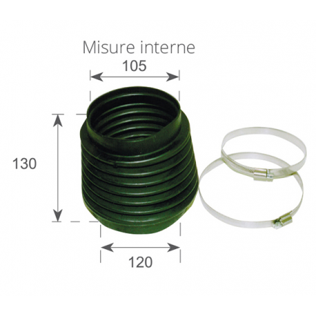 Soffietto copri trasmissione per motori aq200/250/270/275/280/290