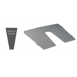 Stern wedge plate mm.450x360