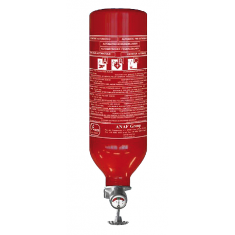 Automatischer Pulverfeuerlöscher mit Manometer