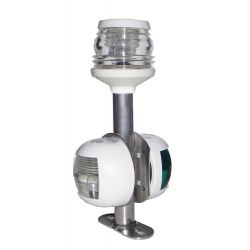 Kombinert frontlykt med støtte