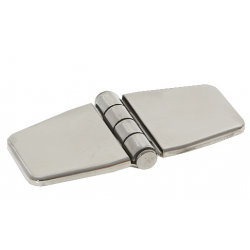 Hinge with cover mm.76x37 semi-recessed pin