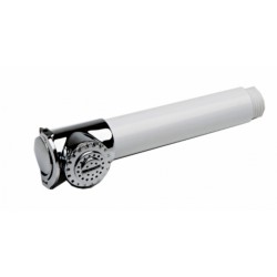 Douche avec poignée en ABS blanc 2