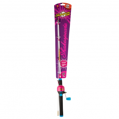 Shakespeare Cosmic pink Cast Combo canna + mulinello per bambini