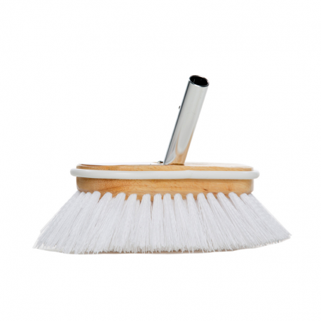 Brosse en bois verni avec des poils de haute qualité