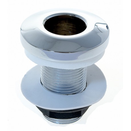 Chromed brass shower bracket