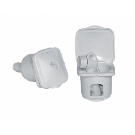 Top line Handbrause aus weißem PVC - Ceredi