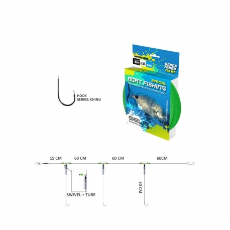 Sele Special Boat Fishing N.4 Dreiarm-Bootsterminal