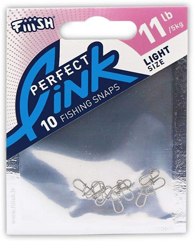 Fiiish moschettoni da pesca Perfect Link 11 LBs