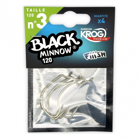 Fiiish Black Minnow N.3 Krog 4 ami Premium by VMC