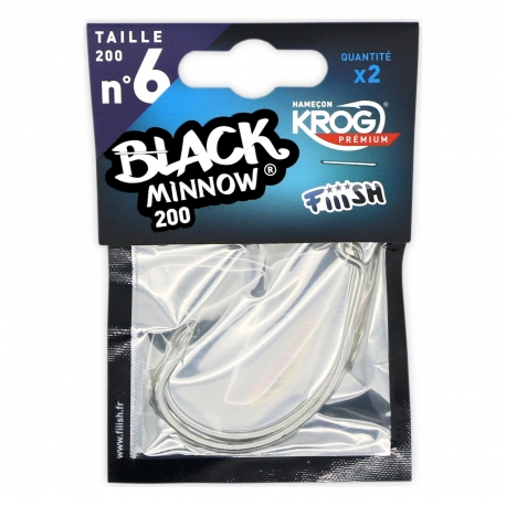 Fiiish Black Minnow N.6 Krog 2 ami Premium by VMC