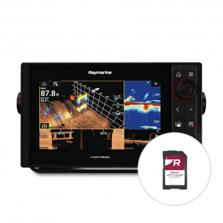 Multifunzione Axiom 9 Pro RVX + Cartografia Lighthouse Download - Raymarine