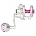 Moulinet de dérive Ryoko Borka 500R Silver Pink