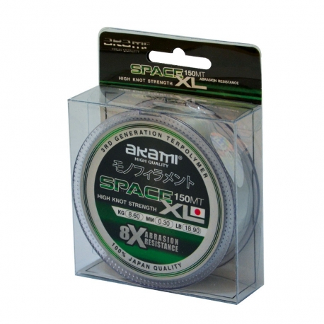 Akami Space XL 0.22MM nylon fishing line 150M