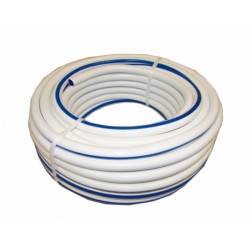 Non-toxic flexible braided PVC pipe