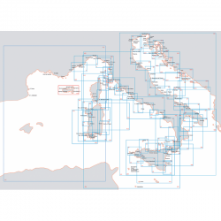 Nautical chart - Ligurian Sea and North Central Tyrrhenian Sea 2