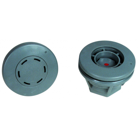 Overpressure valve for inflatable boats and lifeboats