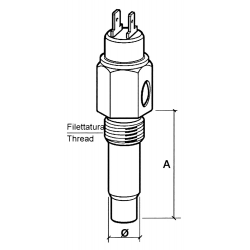 VDO vanntemperatursensor type A7 2