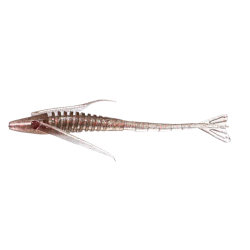 Seaspin Shrimp-U 4 kunstmatige rubberen garnalen