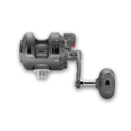 Carrete de pesca rápido Alutecnos Gorilla 6V