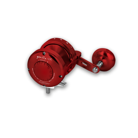 Moulinet de traîne étroite Alutecnos Gorilla 12C