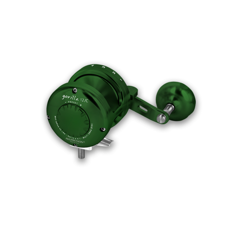 Moulinet de traîne étroite Alutecnos Gorilla 12C