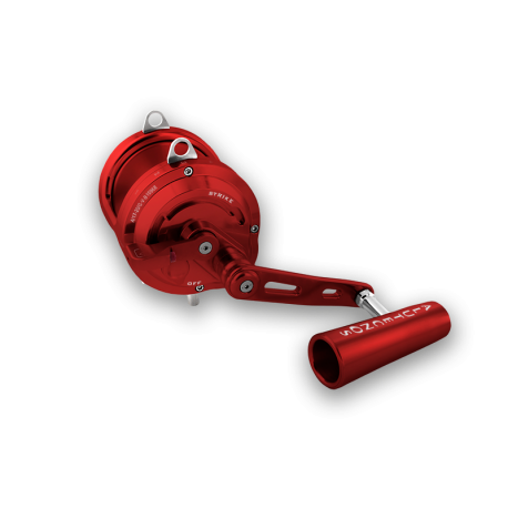 Carrete de pesca de arrastre rápido Alutecnos Gorilla 20V