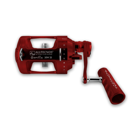 Moulinet double vitesse Alutecnos Gorilla 30W 2S