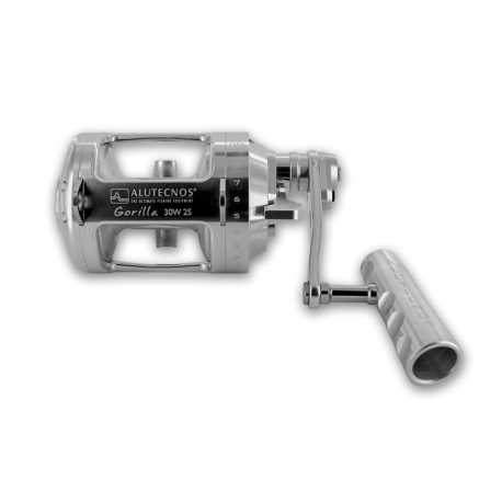 Moulinet double vitesse Alutecnos Gorilla 30W 2S