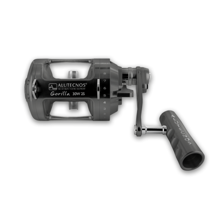 Moulinet double vitesse Alutecnos Gorilla 30W 2S