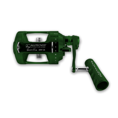 Moulinet double vitesse Alutecnos Gorilla 30W 2S