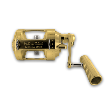 Carrete Alutecnos Gorilla 30W 2S de doble velocidad