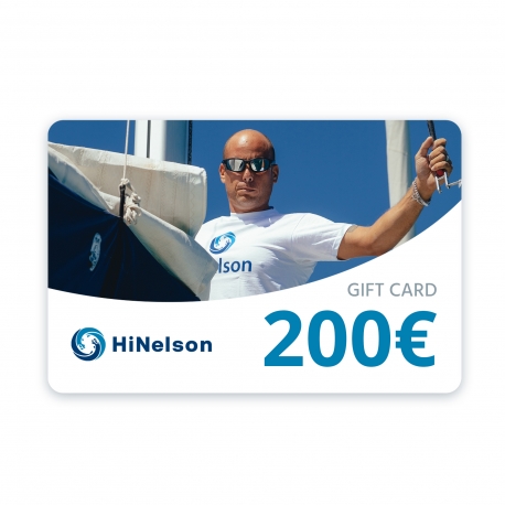 Gift card 200€ HiNelson - Buono acquisto accessori nautica