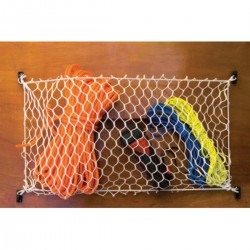 White polyester net