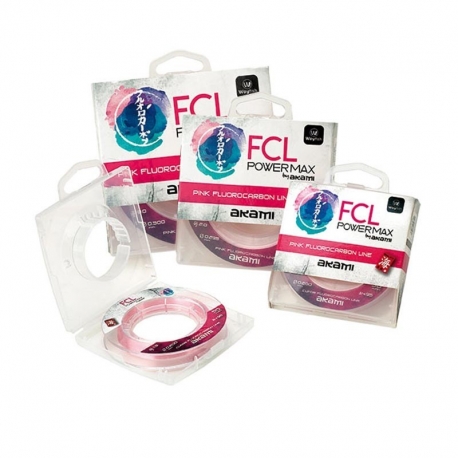 Akami FCL Power Max 0.40MM Pink Fluorocarbon from 50M