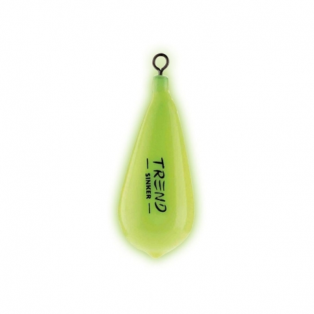 Trend Sinker lead for bolentino Casting Pera yellow fluo