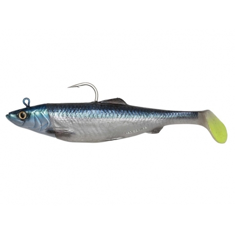Savage Gear 4D Herring Big Shad en jigging lent artificiel.
