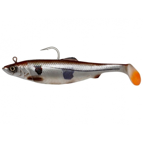 Savage Gear 4D Herring Big Shad en jigging lent artificiel.