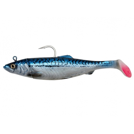 Savage Gear 4D Herring Big Shad en jigging lent artificiel.