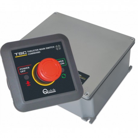 Panel e interruptor para maniobrar las hélices