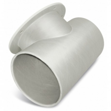 Geflanschter Hecktunnel aus Polyester und Glasfaser