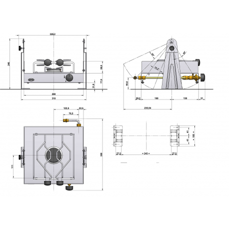 Atoll single-burner hob - Eno