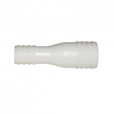 Embout de tuyau en plastique de 25 mm.