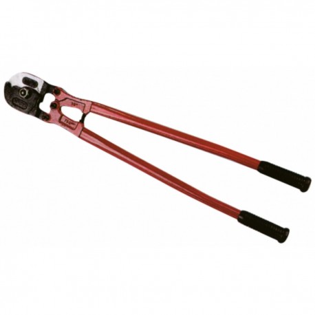 Shears for cutting steel ropes