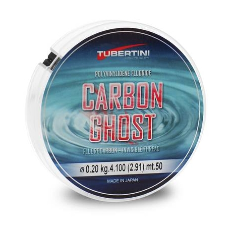 Tubertini Carbon Ghost 0.22MM Fluorocarbon da 50M