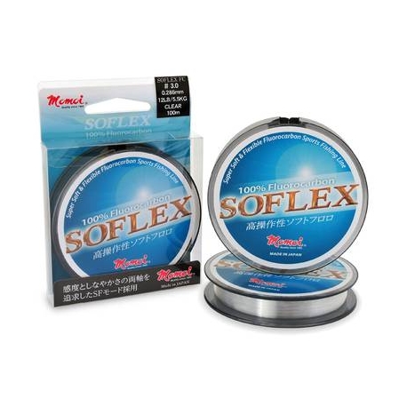 Momoi Soflex 0,245 mm 100 % fluorocarbono a partir de 100 m