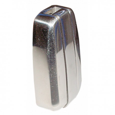 AISI 316 stainless steel concealed coat hanger with return spring