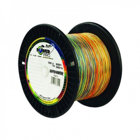 Power Pro Depth-Hunter 0.32MM trecciato da 1600M multicolor