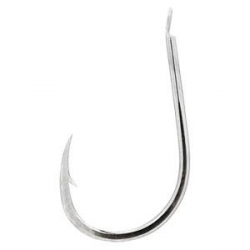 Tubertini serie 50 N.4 vernikkelde vishaak