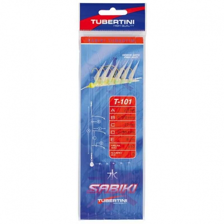 Tubertini Sabiki T-101 hook size N.8