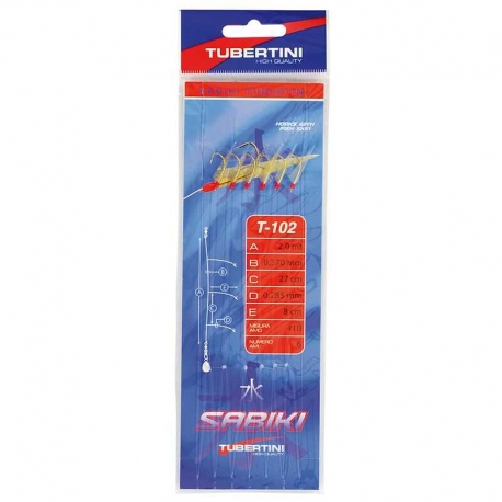 Tubertini Sabiki T-102 hameçon taille N.11